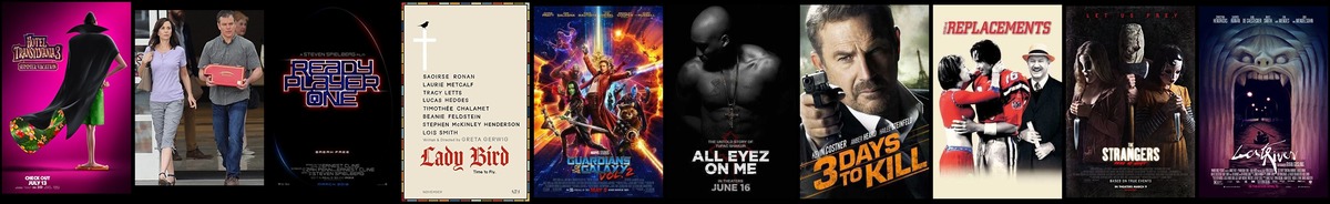 Soundtrack trends from 9 to 15 July 2018